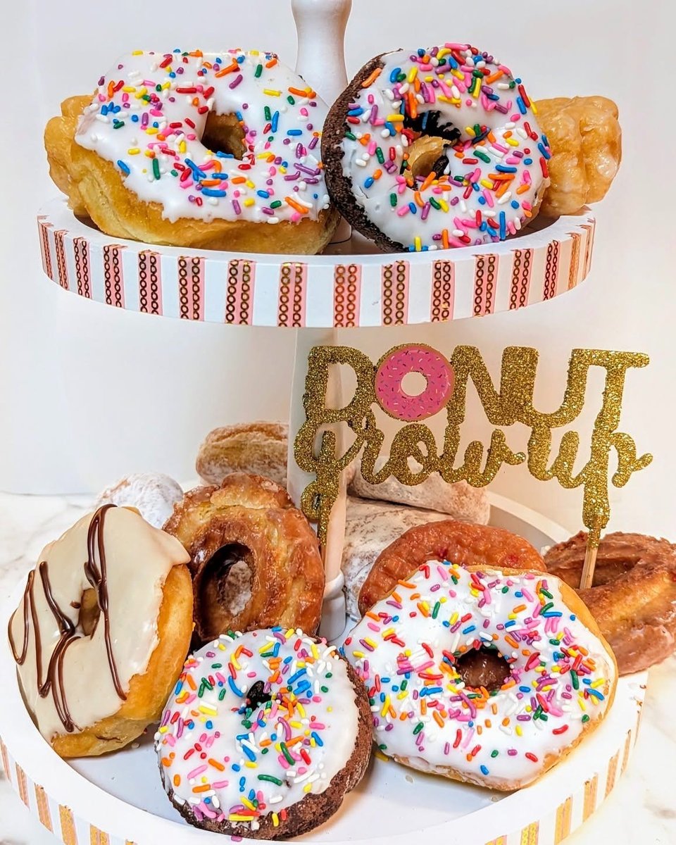 Custom cake from Donut Connection Charleston WV
